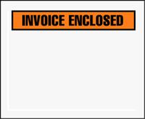 4 1/2 x 5 1/2&quot; Panel Face Invoice Enclosed Envelope