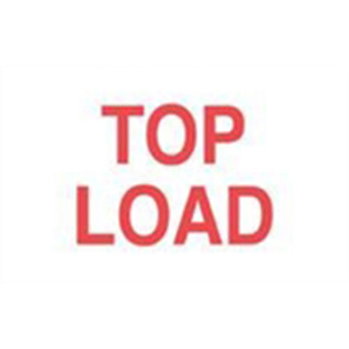 #DL1210 3 x 5&quot; Top Load Label (Red/White)